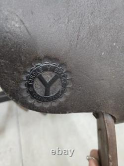 15 Vintage Circle Y All Around/ Ranch Roper Western Saddle