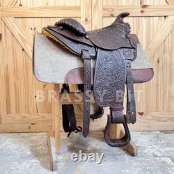 15 Vintage Circle Y All Around Ranch Saddle