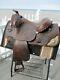 15'' Vintage Hereford Tex Tan Equitation Western Tooled Arabian Show Saddle
