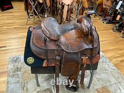 15 Vintage King Saddle Shop Western Roping Saddle