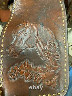 15 Vintage King Saddle Shop Western Roping Saddle