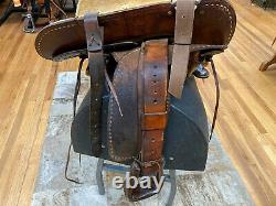 15 Vintage King Saddle Shop Western Roping Saddle