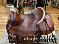 15 W L Bill Cook Western Roping/ Ranch Saddle