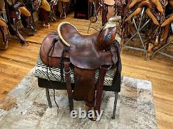 15 W L Bill Cook Western Roping/ Ranch Saddle