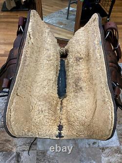 15 W L Bill Cook Western Roping/ Ranch Saddle