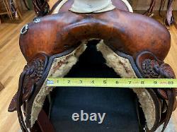 15 W L Bill Cook Western Roping/ Ranch Saddle