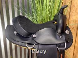 15 WINTEC Light Weight ROUND SKIRT Western Saddle Black Demo Model