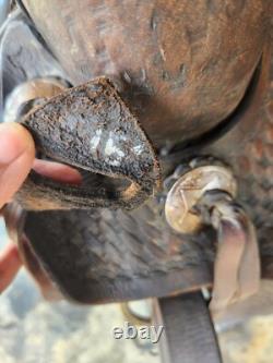 15 Western Saddle Leather