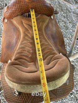 15 Western Saddle Ortho Flex Gorgeous Tooling