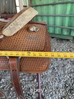 15 Western Saddle Ortho Flex Gorgeous Tooling
