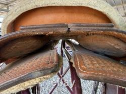 15 Western Saddle Ortho Flex Gorgeous Tooling