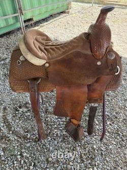 15 Western Saddle Ortho Flex Gorgeous Tooling