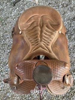 15 Western Saddle Ortho Flex Gorgeous Tooling