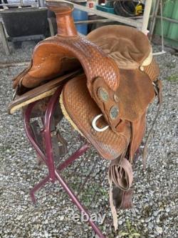 15 Western Saddle Ortho Flex Gorgeous Tooling