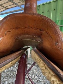 15 Western Saddle Ortho Flex Gorgeous Tooling
