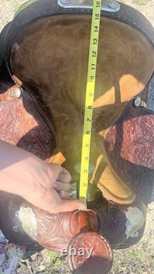 15 billy cook Western Saddle
