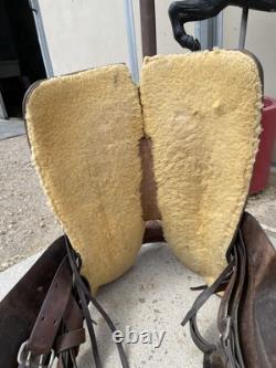 15 inch SIMCO WESTERN SADDLE TRAIL #5552 with Back Cinch