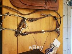 15 inch circle Y western roping saddle