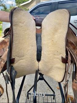 15 inch western saddle