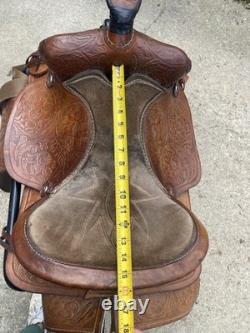 15 inch western saddle