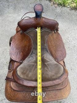 15 inch western saddle