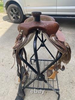 15 inch western saddle