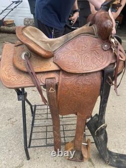 15 inch western saddle
