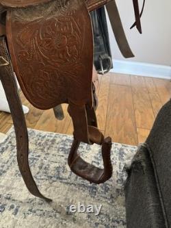 15 inch western saddle