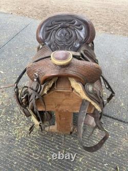 15in Jessies Saddlery Western Saddle