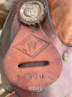 15in Saddle King of California Western Saddle Lightly Used