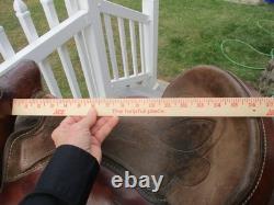16'' # 1621 Blue Ridge Fqh Bars Western Trail Saddle USA