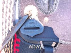 16'' 2054FC-6 Black FLEX Arabian abetta Western saddle FLEX FULL BARS, ANTISLIP