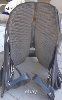 16'' 2054FC-6 Black FLEX Arabian abetta Western saddle FLEX FULL BARS, ANTISLIP