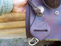 16.5 17 Billy Cook Greenville Tx used Western saddle pleasure trail cutting