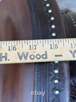 16.5/ 17 Circle Y Flex 2 Park And Trail Saddle, Western Saddle-Butter Soft