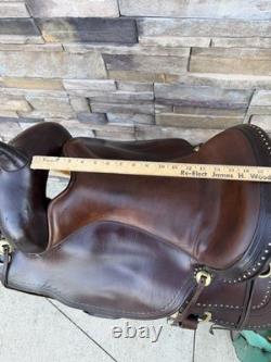 16.5/ 17 Circle Y Flex 2 Park And Trail Saddle, Western Saddle-Butter Soft