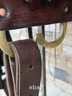 16.5/ 17 Circle Y Flex 2 Park And Trail Saddle, Western Saddle-Butter Soft