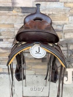 16.5/ 17 Circle Y Flex 2 Park And Trail Saddle, Western Saddle-Butter Soft