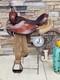 16.5 Big Horn #106, Light Weight Western Trail Horse Saddle, Clean
