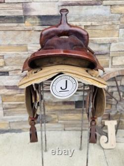 16.5 Big Horn #106, Light Weight Western Trail Horse Saddle, Clean