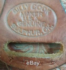 16.5 Billy Cook Sulphur, OK Roping Saddle #2585