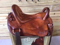 16.5 Custom Kuda Gaited Leather Flex Trail Paso Fino Horse Saddle Made in USA