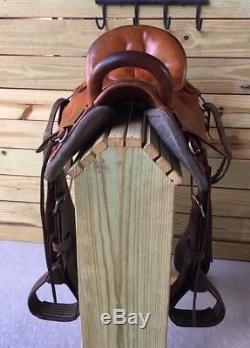 16.5 Custom Kuda Gaited Leather Flex Trail Paso Fino Horse Saddle Made in USA