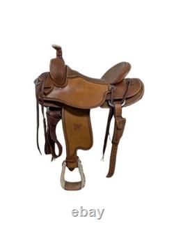 16.5 Inch Used Colorado Saddlery Western Trail Saddle 901-8675
