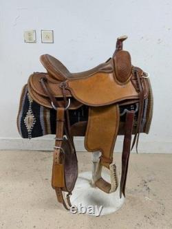 16.5 Inch Used Colorado Saddlery Western Trail Saddle 901-8675