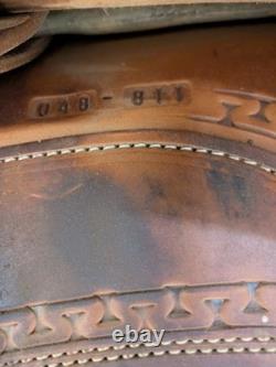 16.5 Inch Used Power River Western Cutting Saddle 1051-11083