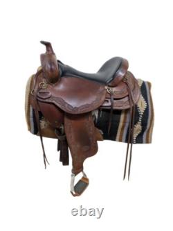 16.5 Inch Used Reinsman Western Trail Saddle 975-9895