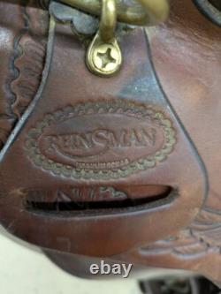 16.5 Inch Used Reinsman Western Trail Saddle 975-9895