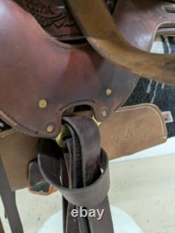16.5 Inch Used Reinsman Western Trail Saddle 975-9895