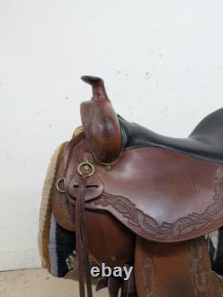 16.5 Inch Used Reinsman Western Trail Saddle 975-9895